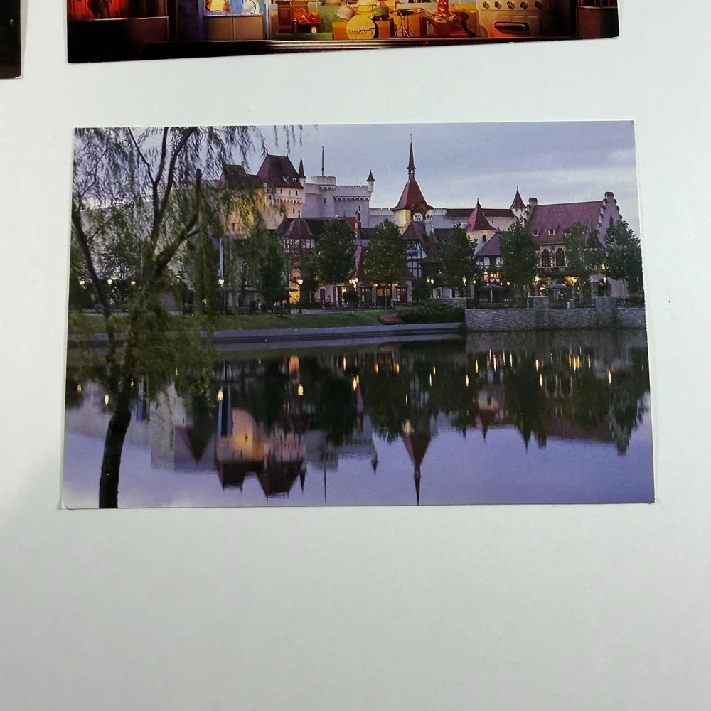 Epcot Center 1982 Lot of  6‎ Postcards Disney World Chrome The Land Pavilion